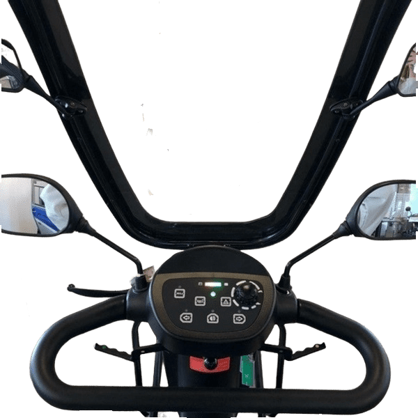 Solafskærmning til Jagtfalk el scooter_4