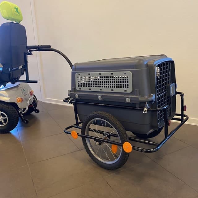 Hunde trailer til el scooter_3