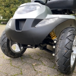 El-scooter med rabat, Jagtfalk grå 02