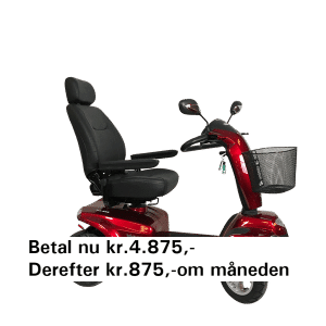 Udlejnings model El scooter Jagtfalken_6