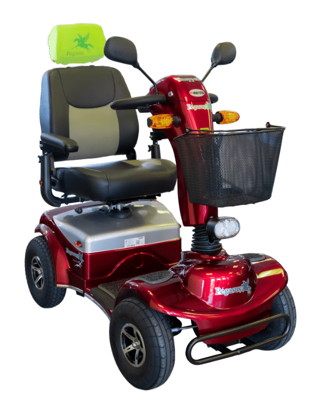 Rød Sneppen til leasing Leasing af el-scooter