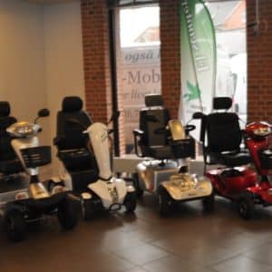 Udgåede modeller – El-scootere, el-kørestole og kabinescootere